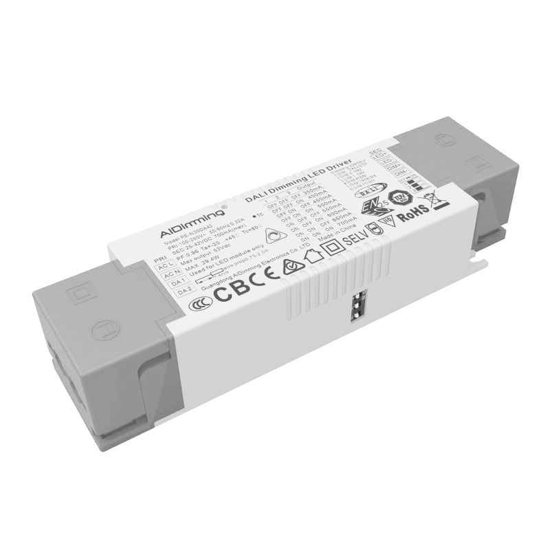 Multidriver 30W 350-700mA DALI Push 1-10V PWM
