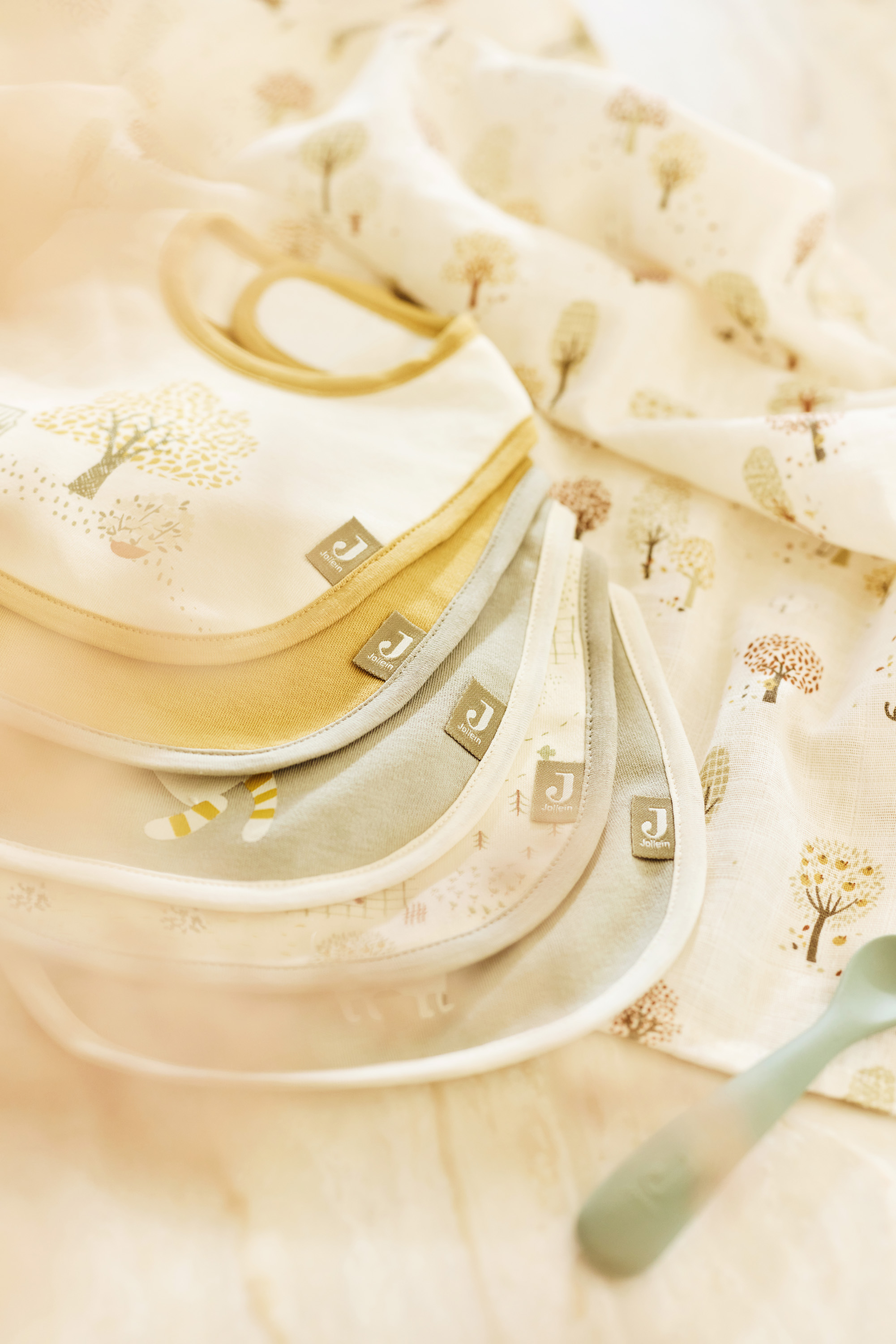 Jollein Bandana Bib Vattentät Tiny Park 5 Pack - 4