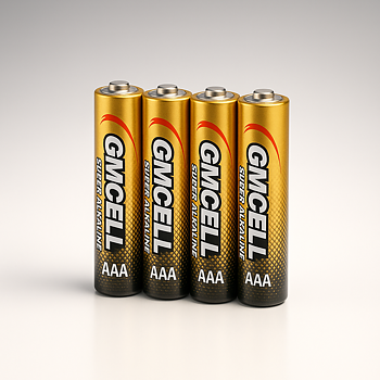 AAA Batterier - 16 st - Storpack batterier med 140 minuter urladdningstid