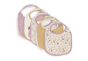 Jollein Bandana Bib Vattentät Flower Fairies 5 Pack