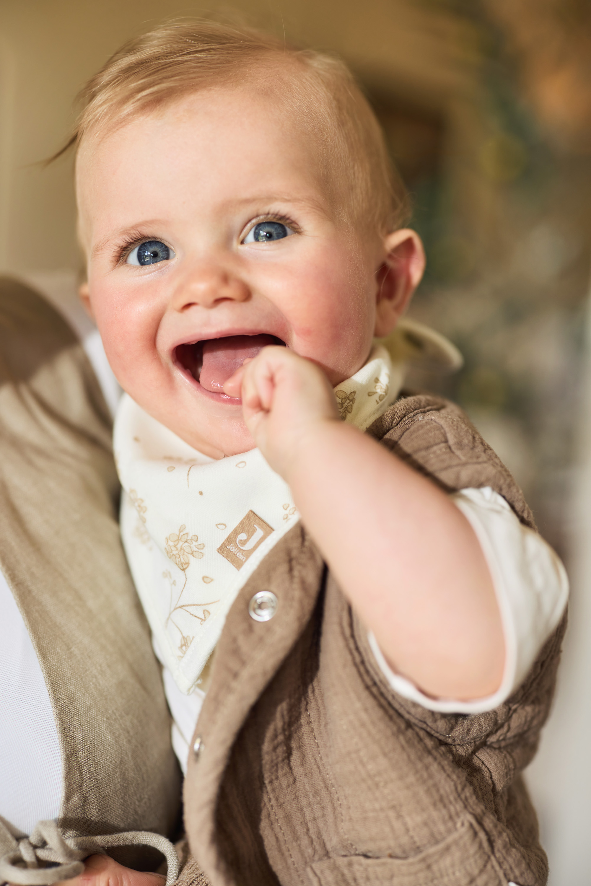 Jollein Bandana Bib Leafy Dreams 2p - 5