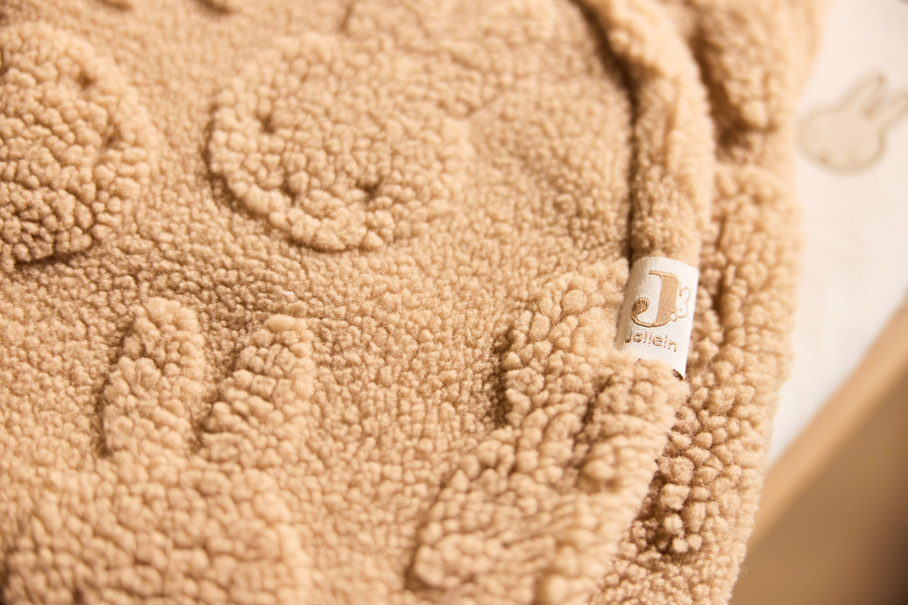 Jollein Omlottåkpåse Miffy Jacquard Teddy Biscuit - 8