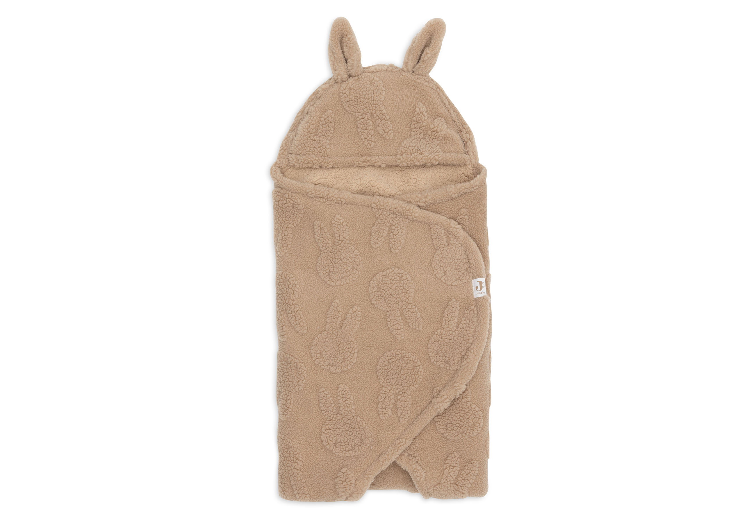 Jollein Omlottåkpåse Miffy Jacquard Teddy Biscuit - 4