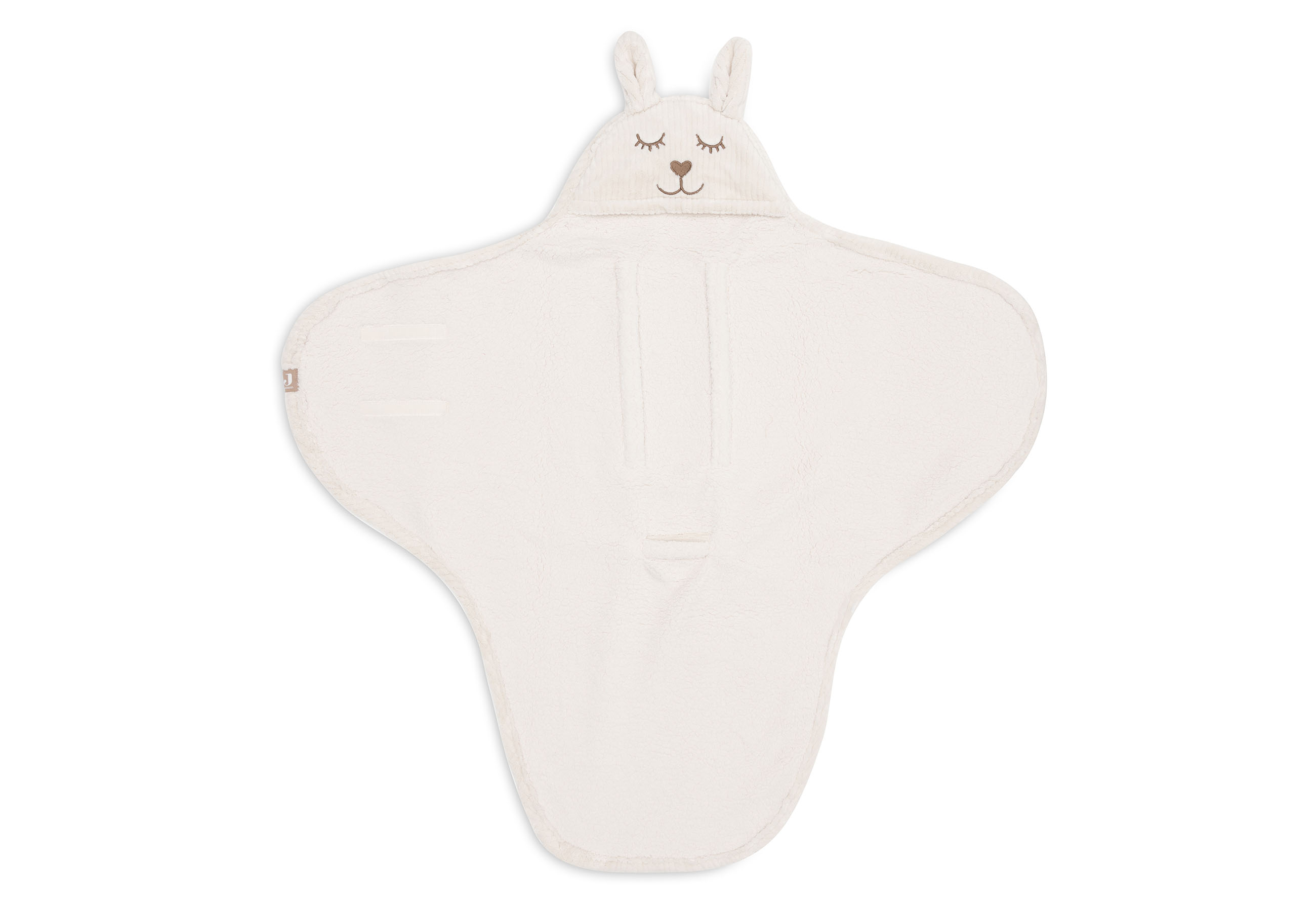 Jollein Omlottåkpåse Bunny Cloudy Rib Oatmeal - 2