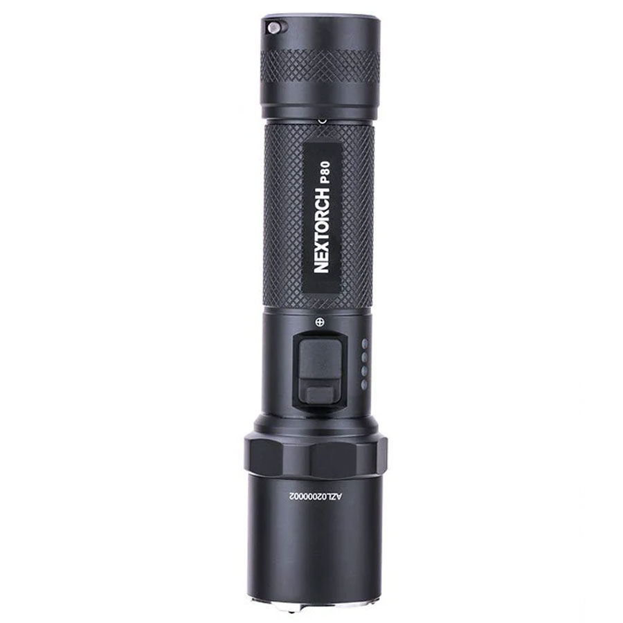 Nextorch P80 Svart Sökarlampa 1600lm laddbar - 2