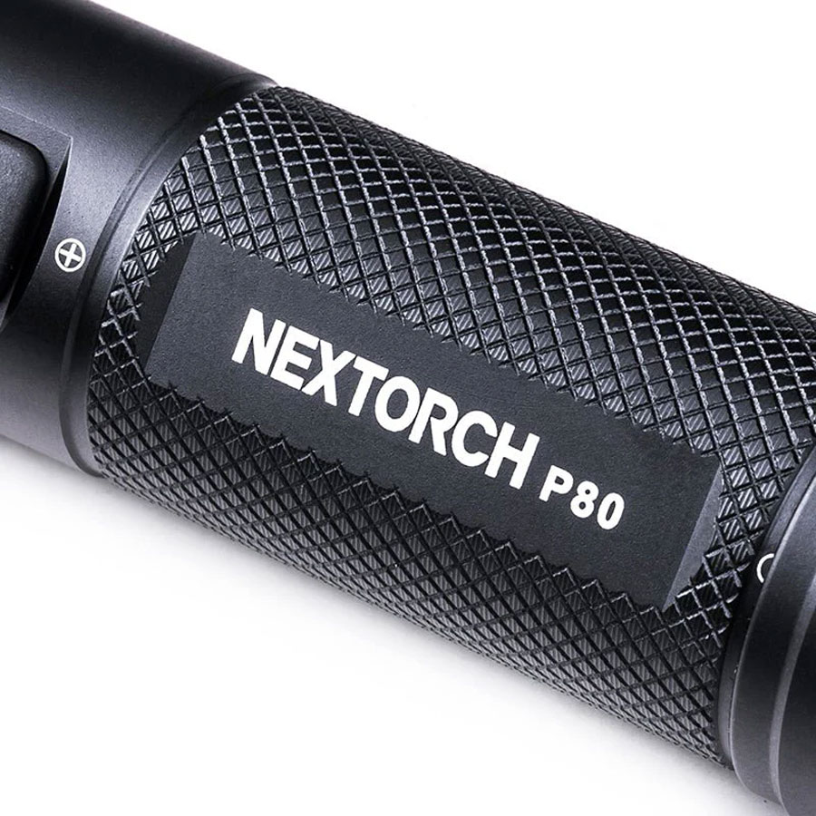 Nextorch P80 Svart Sökarlampa 1600lm laddbar - 7