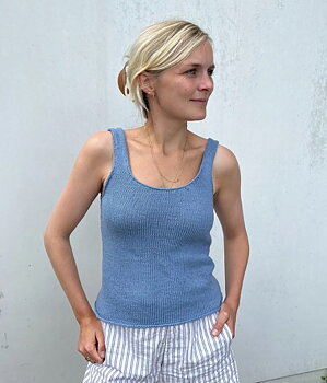 PetiteKnit June Top (20 m st 4)