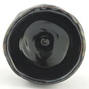 Isak Isaksson (2000s) Unique Chawan Bowl with Black Glaze 11 cm #22