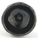 Isak Isaksson (2000s) Unique Chawan Bowl with Black Glaze 11 cm #22