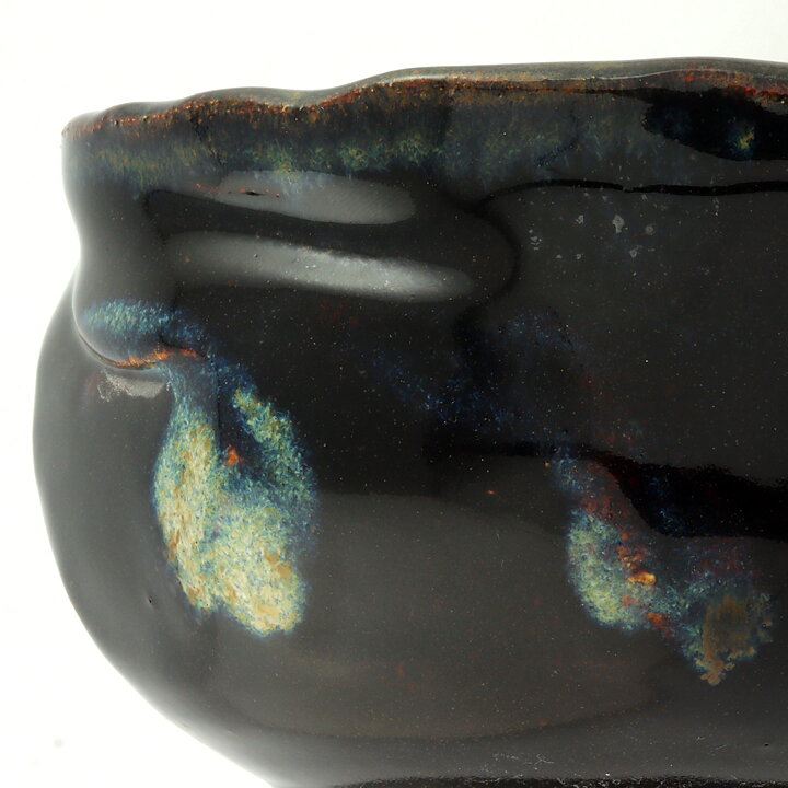 イサク・イサクソン  一点もの  黒いボウル  茶碗  (11cm)  2000年代  #22