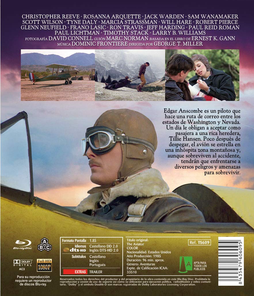 Aviator (1985) (ej svensk text) (Blu-ray) - 2