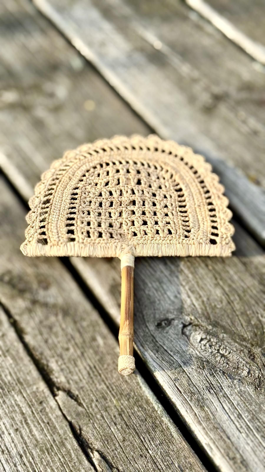 RAFFIA FAN NATURAL 