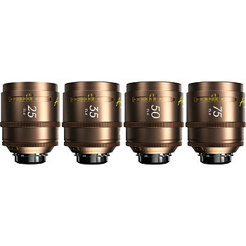 DZOFilm Arles Lustre T1.6 FF/VV Cinema Prime 4-Lens Kit PL/EF