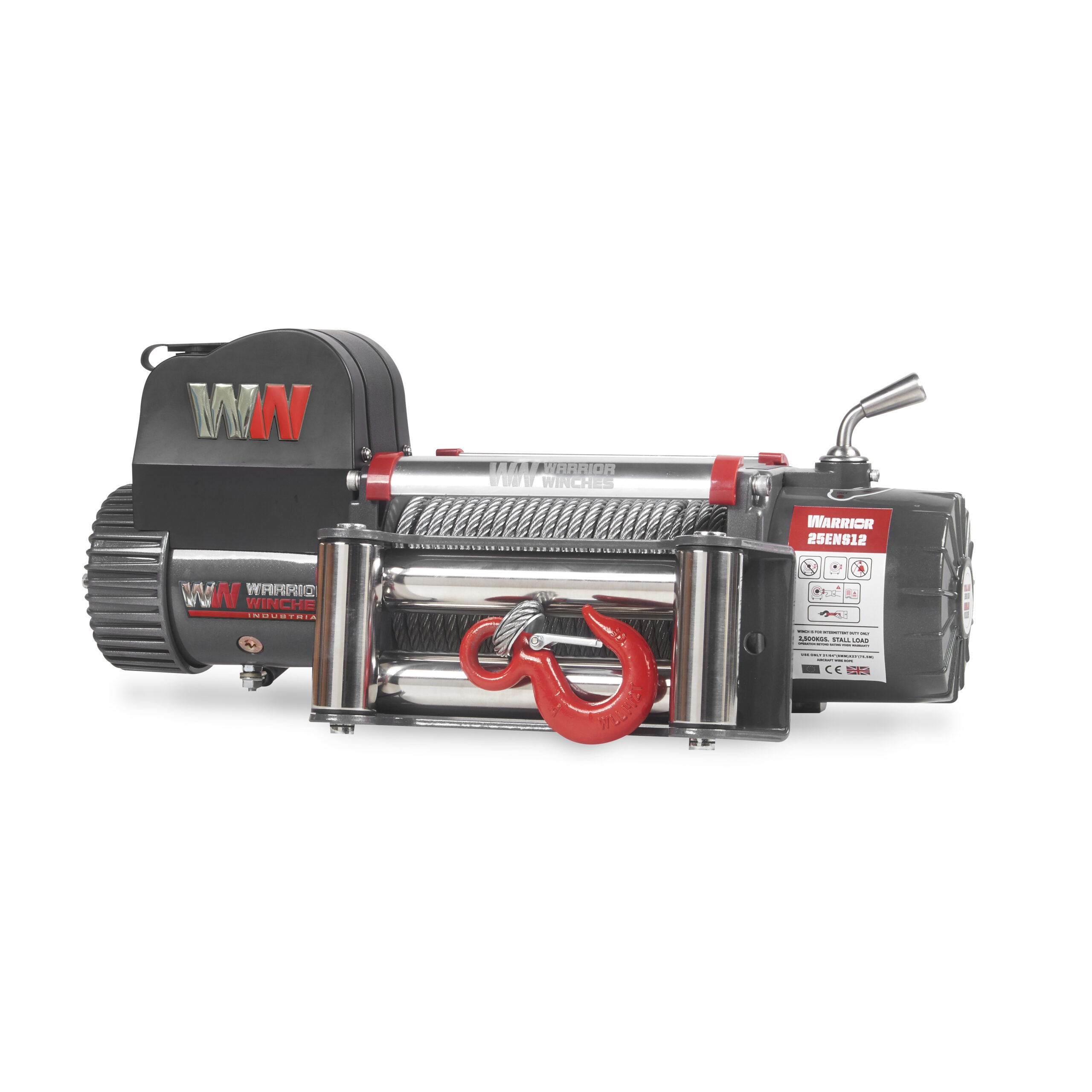 Warrior EN 5250 elektrisk dragvinsch / Maxlast: 5250 kg