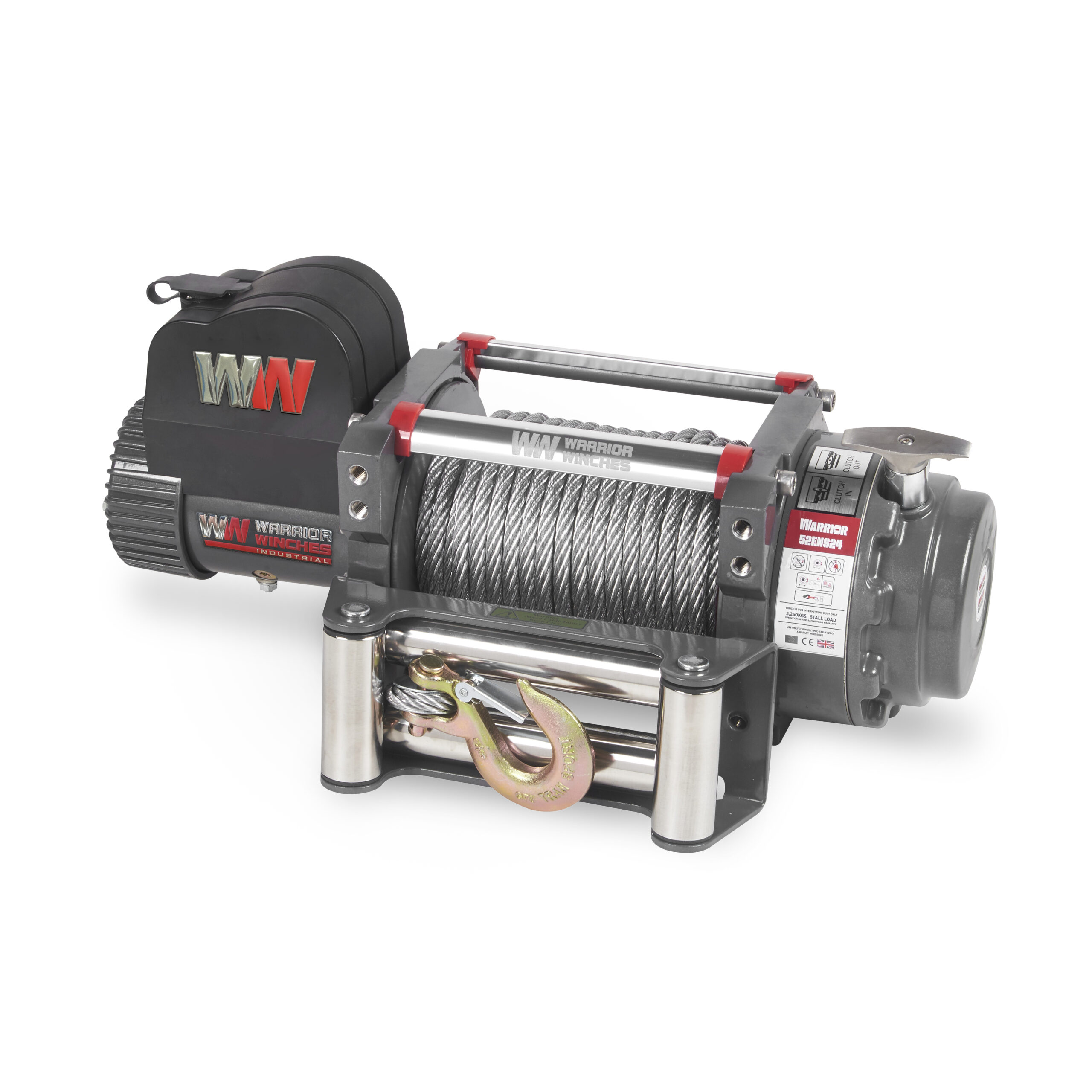 Warrior EN 5250 elektrisk dragvinsch / Maxlast: 5250 kg  - 2