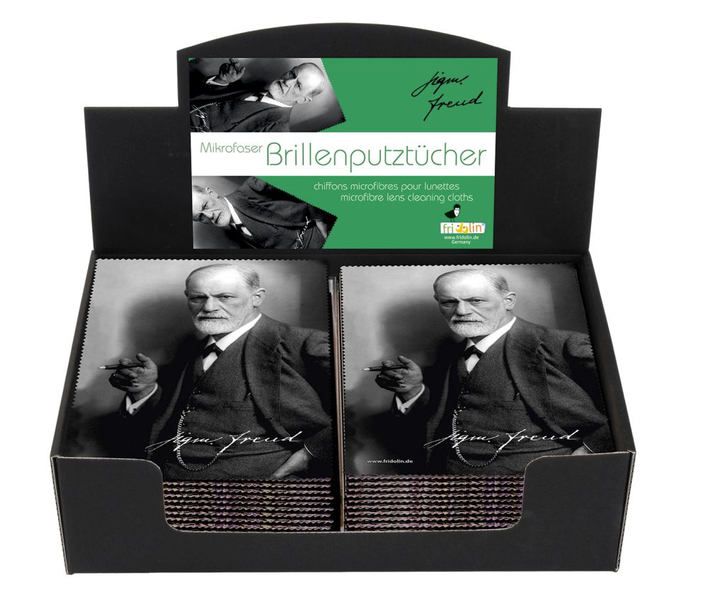 Putsdukar,  Sigmund Freud, Bordsdisplay med 24 st. TEMA-produkt