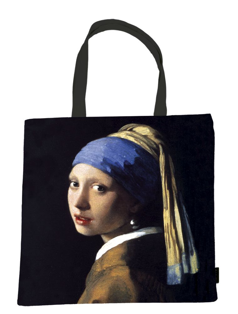 Art Shopping Bag, Pige med perleørering, Vermeer, TEMA-produkt