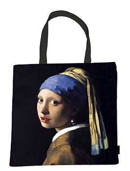 Art Shopping Bag, Pige med perleørering, Vermeer, TEMA-produkt