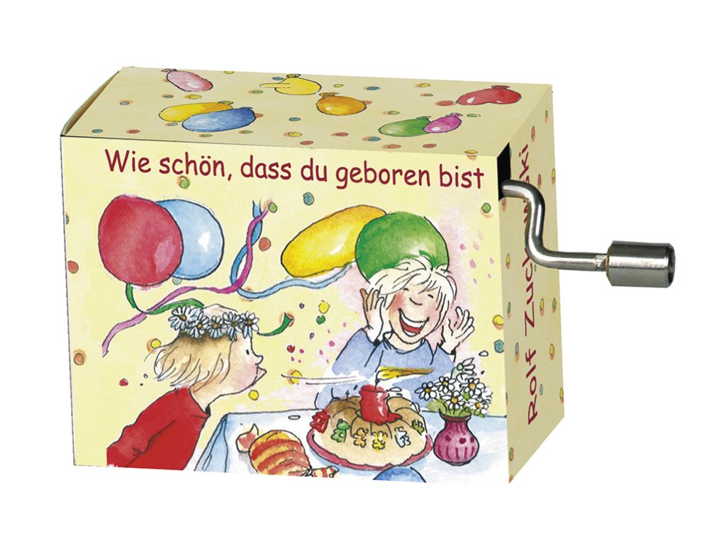 Spilledåse, Rolf Zuckowski, How Wonderful that You Were Born. TEMA-produkt