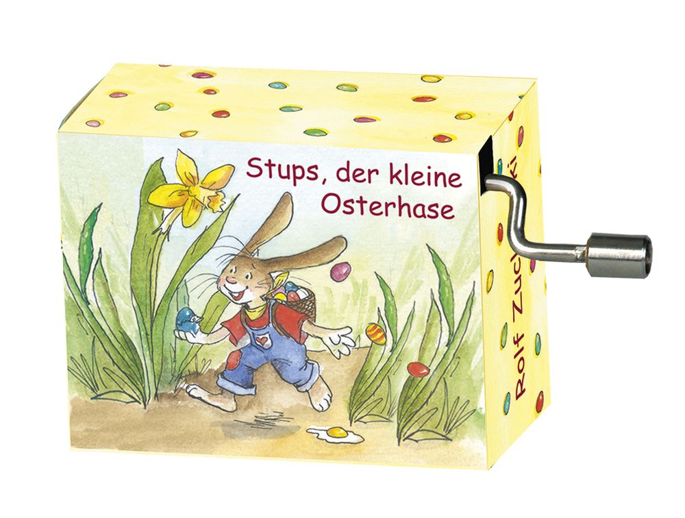 Spilledåse,  Rolf Zuckowski, Nudge the little bunny. TEMA-produkt