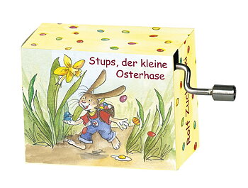 Spilledåse,  Rolf Zuckowski, Nudge the little bunny. TEMA-produkt