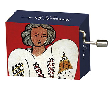 Spilledåse,  Matisse, La Blouse Romaine/Beethoven, Für Elise. TEMA-produkt