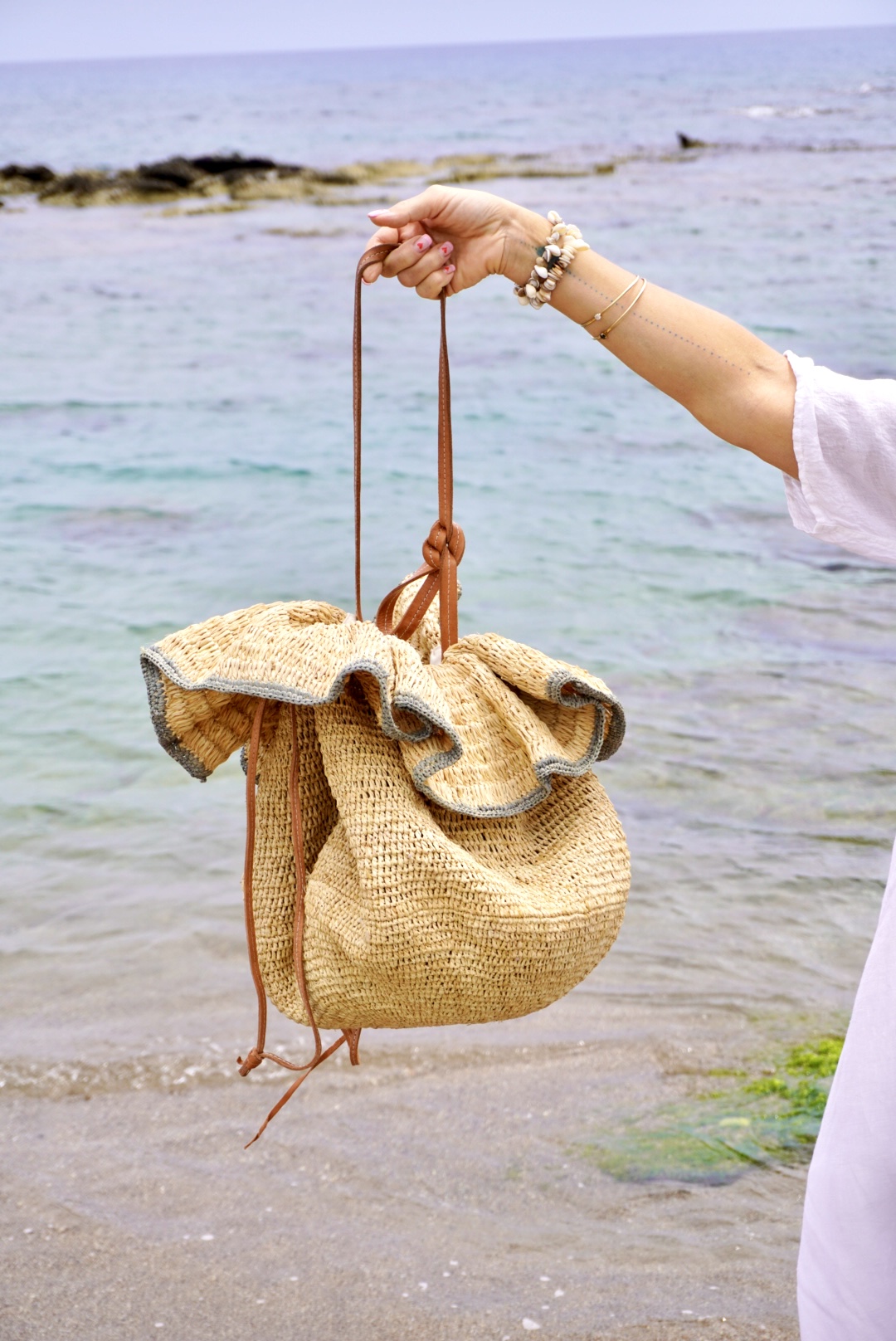 ANDRY RAFFIA BAG NATURAL 