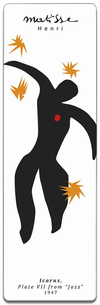 Bokmärke i papp, Matisse, Icarus, TEMA-produkt