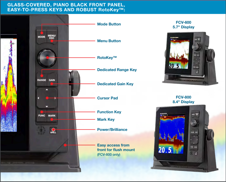 Furuno FCV-800 Ekolod/Fishfinder - 4