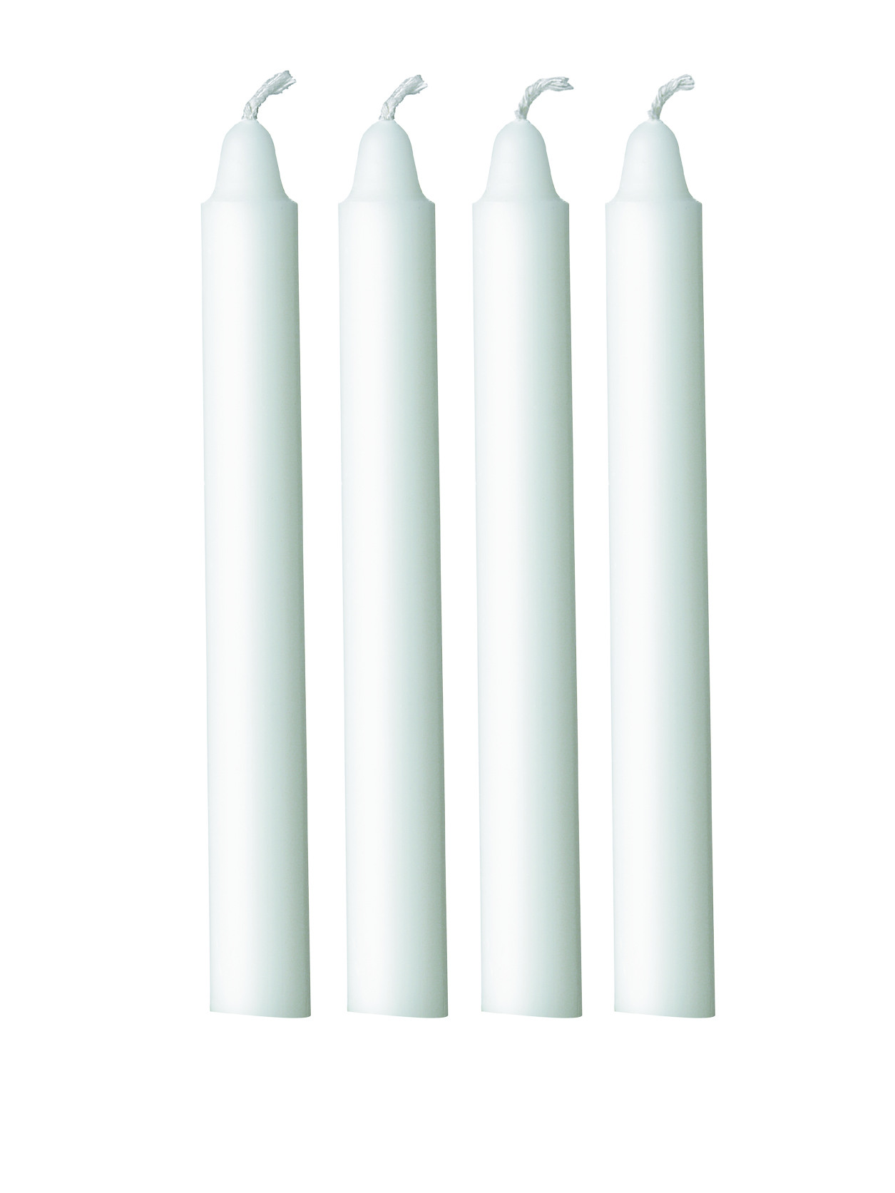Weihnachtsbaumkerzen 20 Stück I Weiß I Ø 12 x H 110 mm - 10