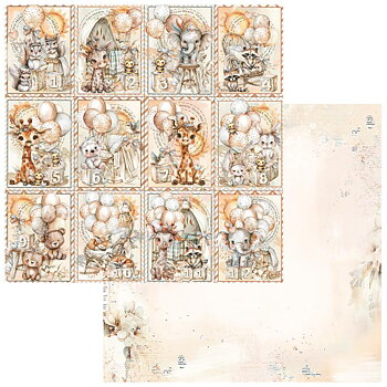 49 And Market - Double-Sided Cardstock 12x12 - Little Dreamer, Milestones