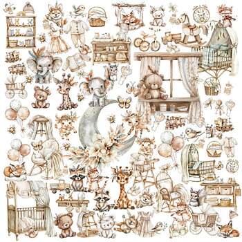 49 And Market - Laser Cut Outs - Elements, Little Dreamer