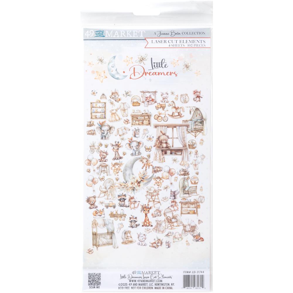 49 And Market - Laser Cut Outs - Elements, Little Dreamer