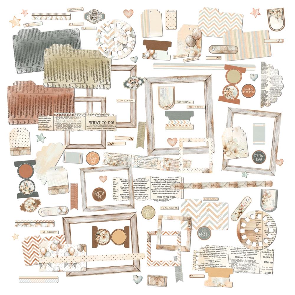 49 And Market - Die-Cuts - Elements, Little Dreamer/Little Celebrations