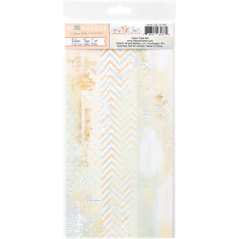 49 And Market - Fabric Tape Sheet - Little Dreamer/Little Celebrations
