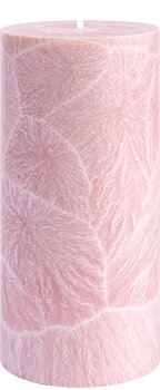 Shea-Blockljus Hellrosa I Ø 67 x H150 mm – nachhaltige Eleganz