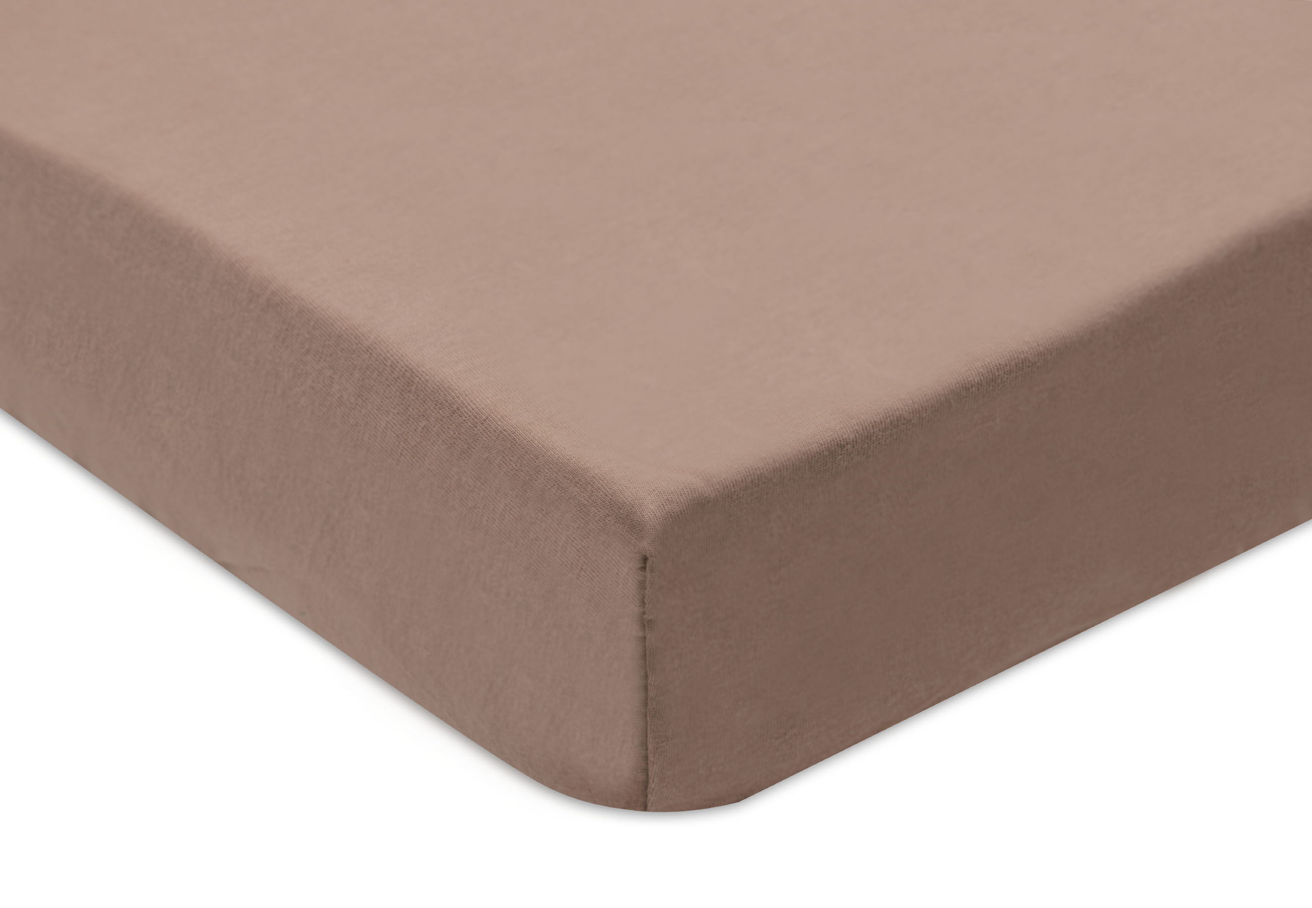 Jollein Dra-på lakan 60x120cm Milky Coffee/Ivory (2pack)								 - 3