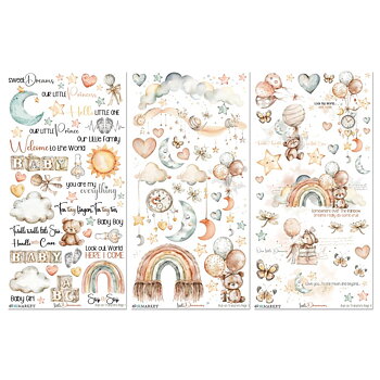 49 And Market - Rub-On Transfer Set 6x12 - Little Dreamer