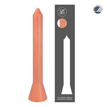 Premiumkerze Anna Apricot I Selbstlöschend I Ø 39 x H 360 mm