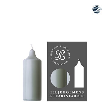 Kupéljus 4er-Pack Salbei | Teelichtformat Ø 38 mm x H 110 mm