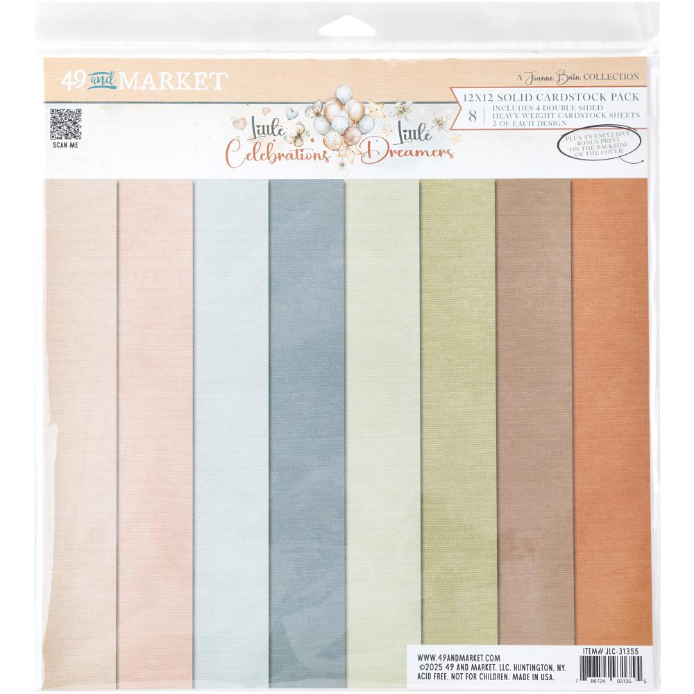 49 And Market - Collection Pack  12x12 - Little Dreamer/Celebrations Solids