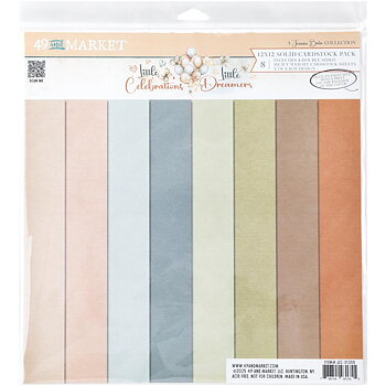 49 And Market - Collection Pack  12x12 - Little Dreamer/Celebrations Solids