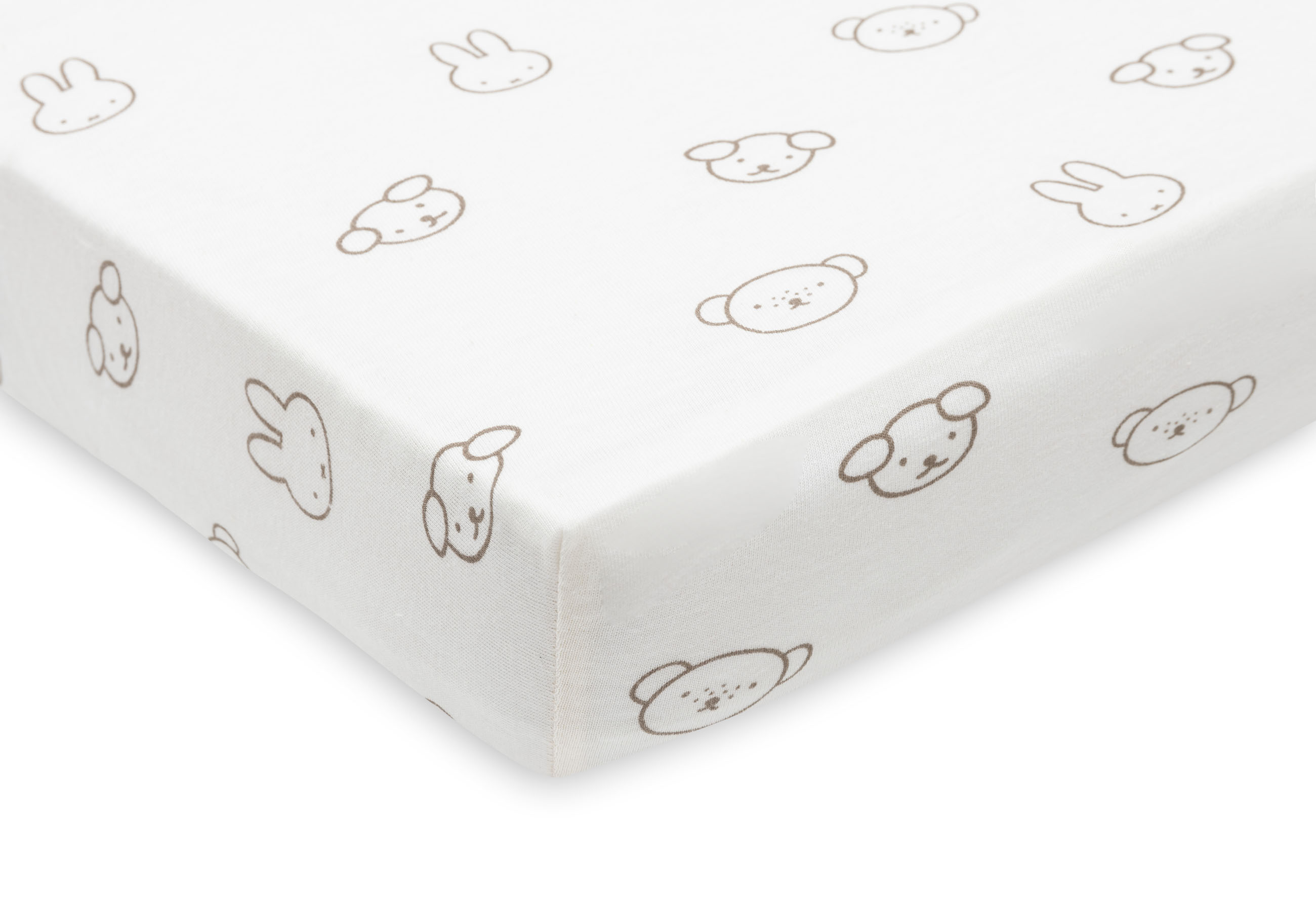 Fitted Sheet Jersey 60x120cm Miffy and Friends									 - 3