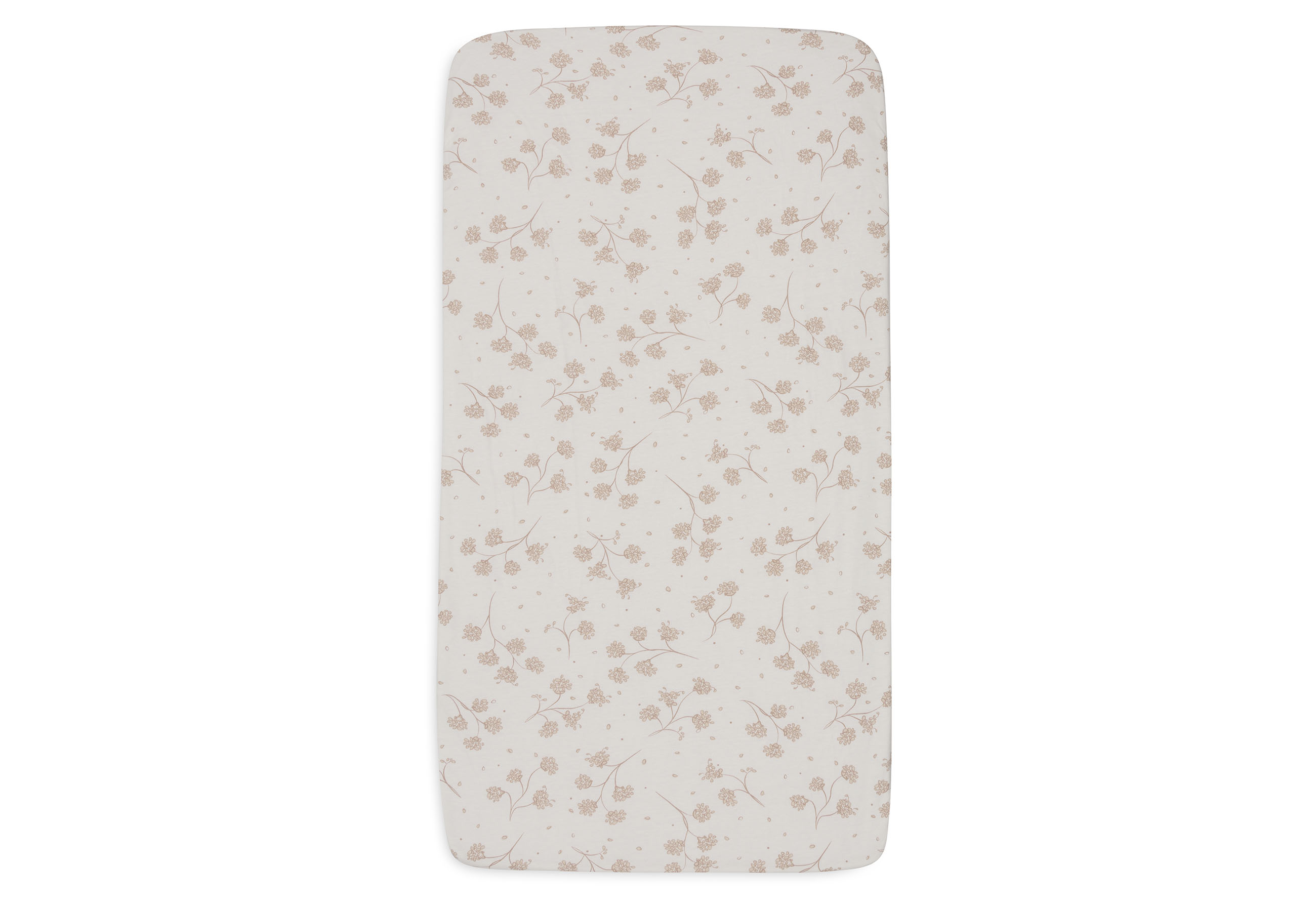 Fitted Sheet Jersey 60x120cm Leafy Dreams						 - 2