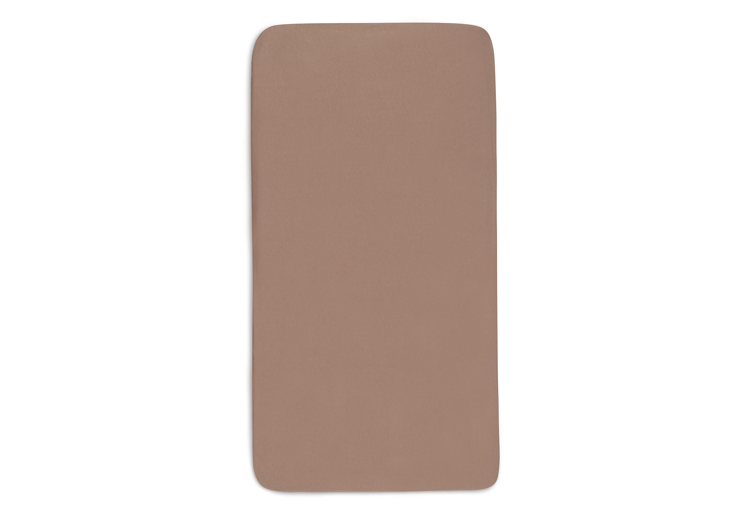 Fitted Sheet Jersey 60x120cm Milky Coffee								 - 3