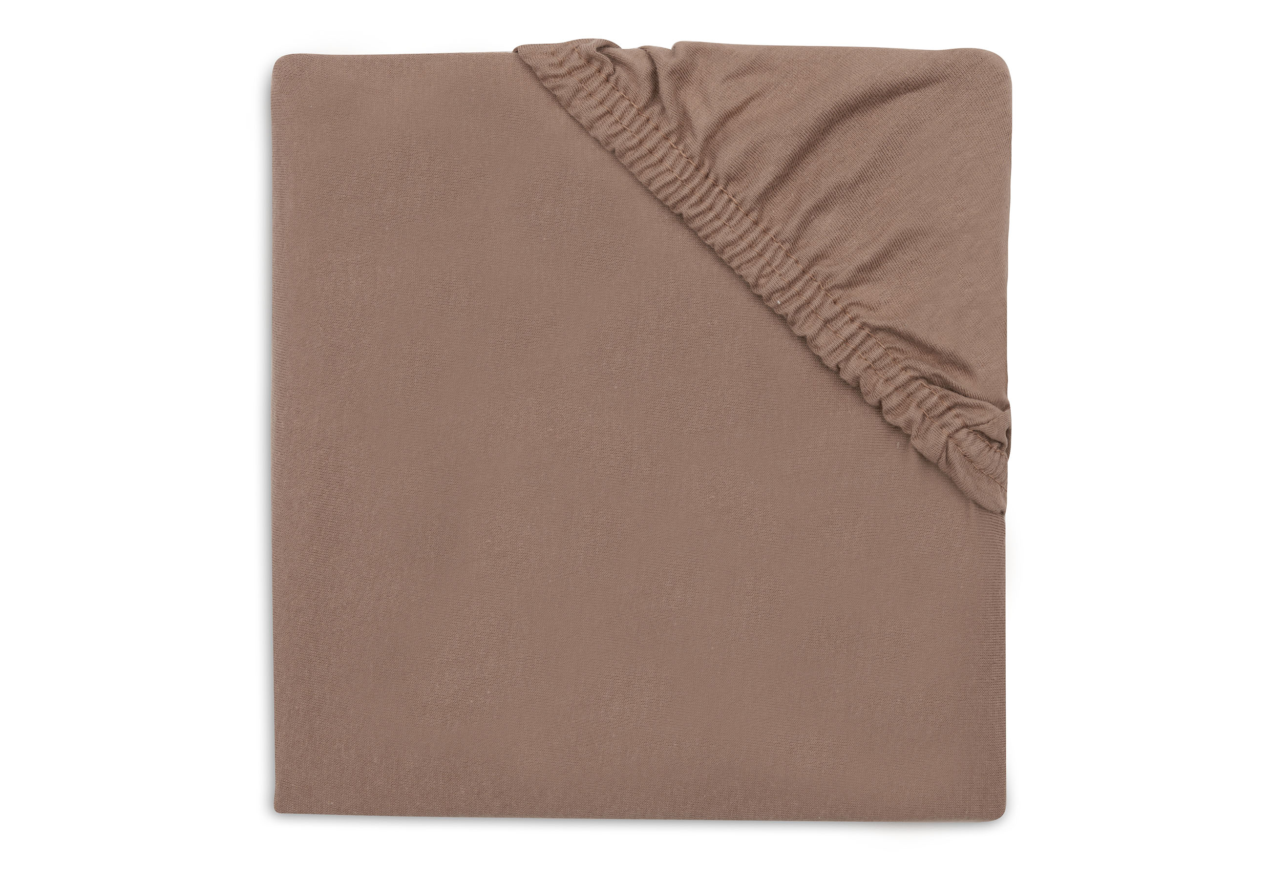 Fitted Sheet Jersey 60x120cm Milky Coffee								