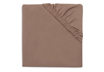 Fitted Sheet Jersey 60x120cm Milky Coffee								
