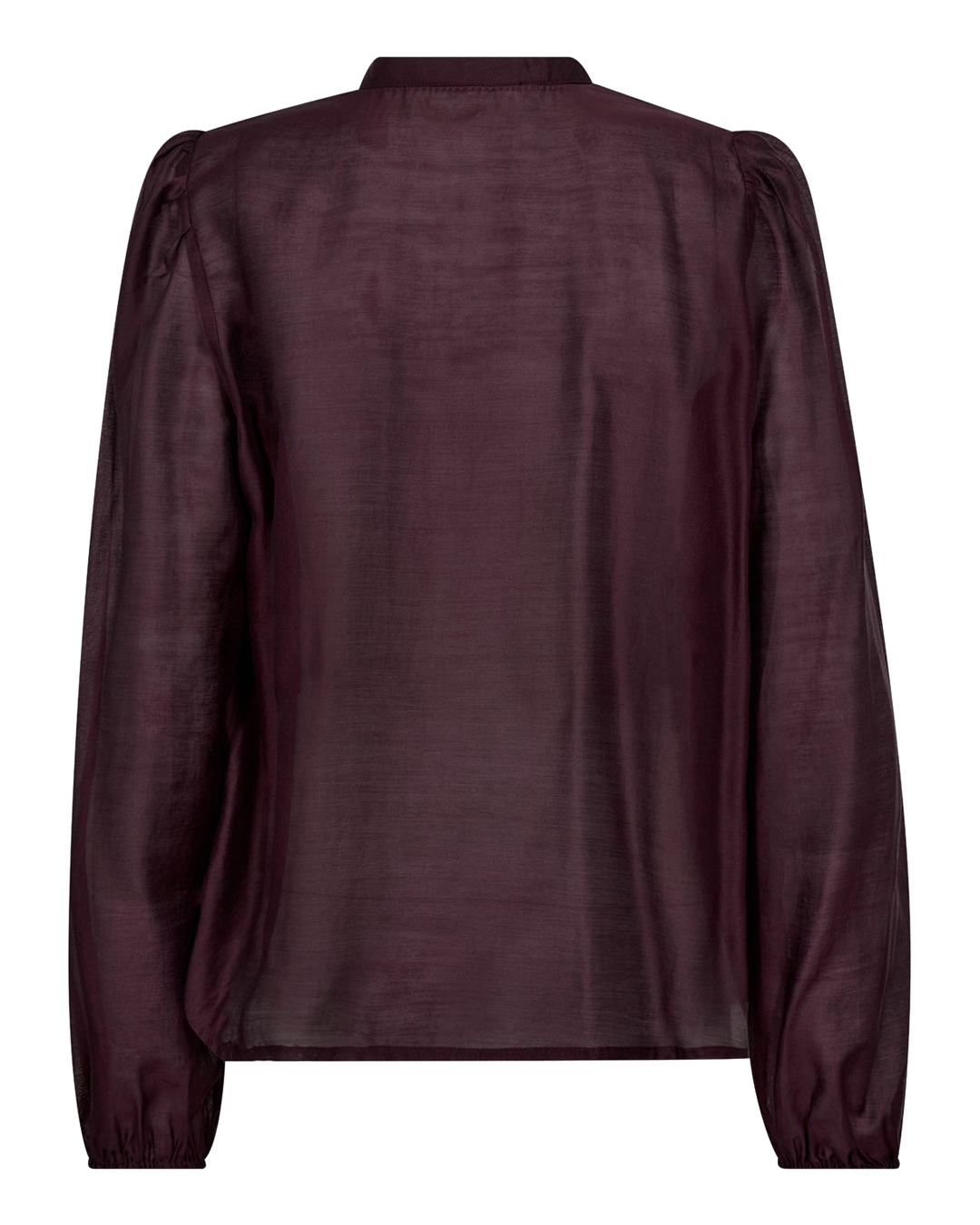 Blus Taffy resår i ärm vinröd - 5