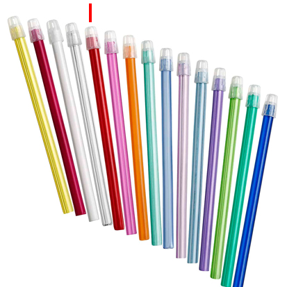 Soft Saliva Ejectors Red, 1x100st