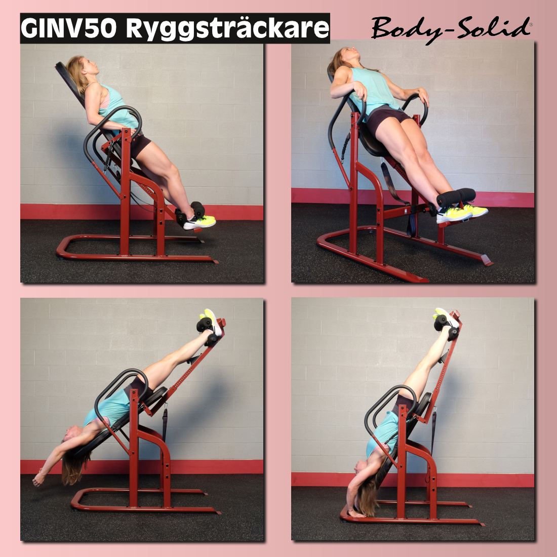 Body-Solid GINV50 Ryggsträckare - 2